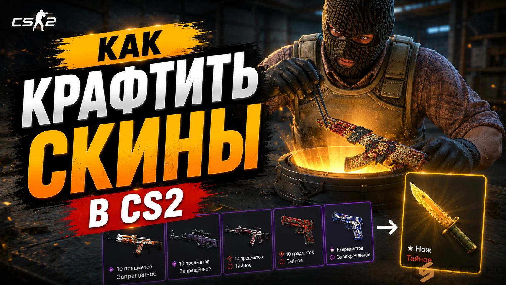 Как крафтить скины в КС 2