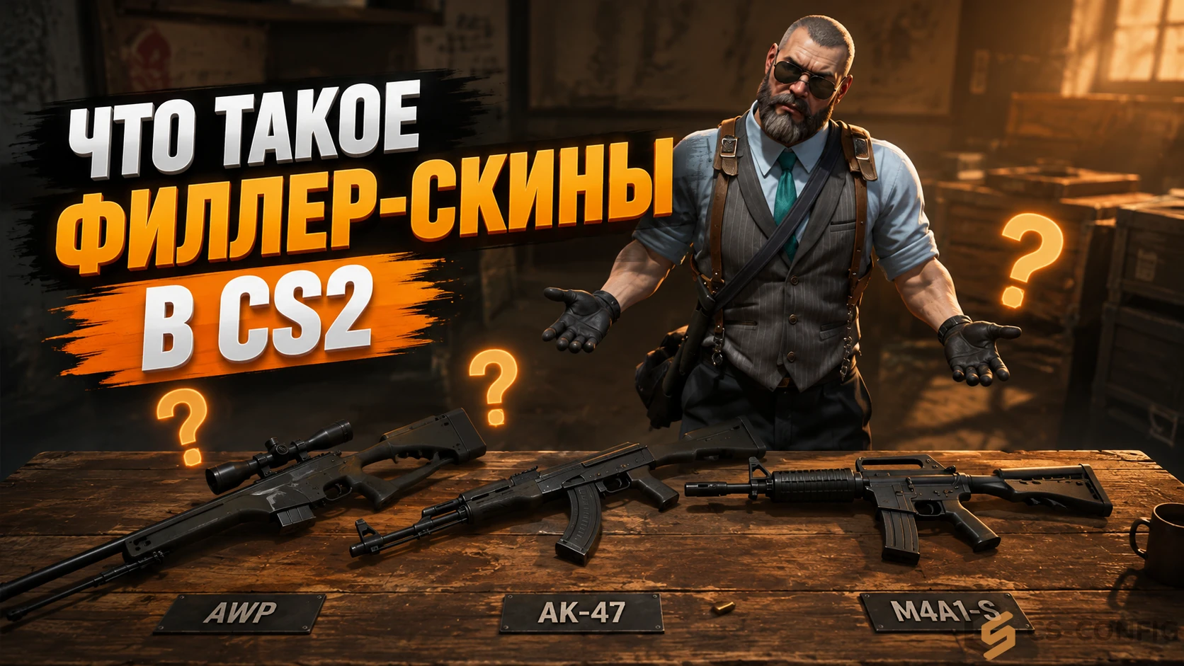 Что такое филлер-скины в CS2 и как на них заработать