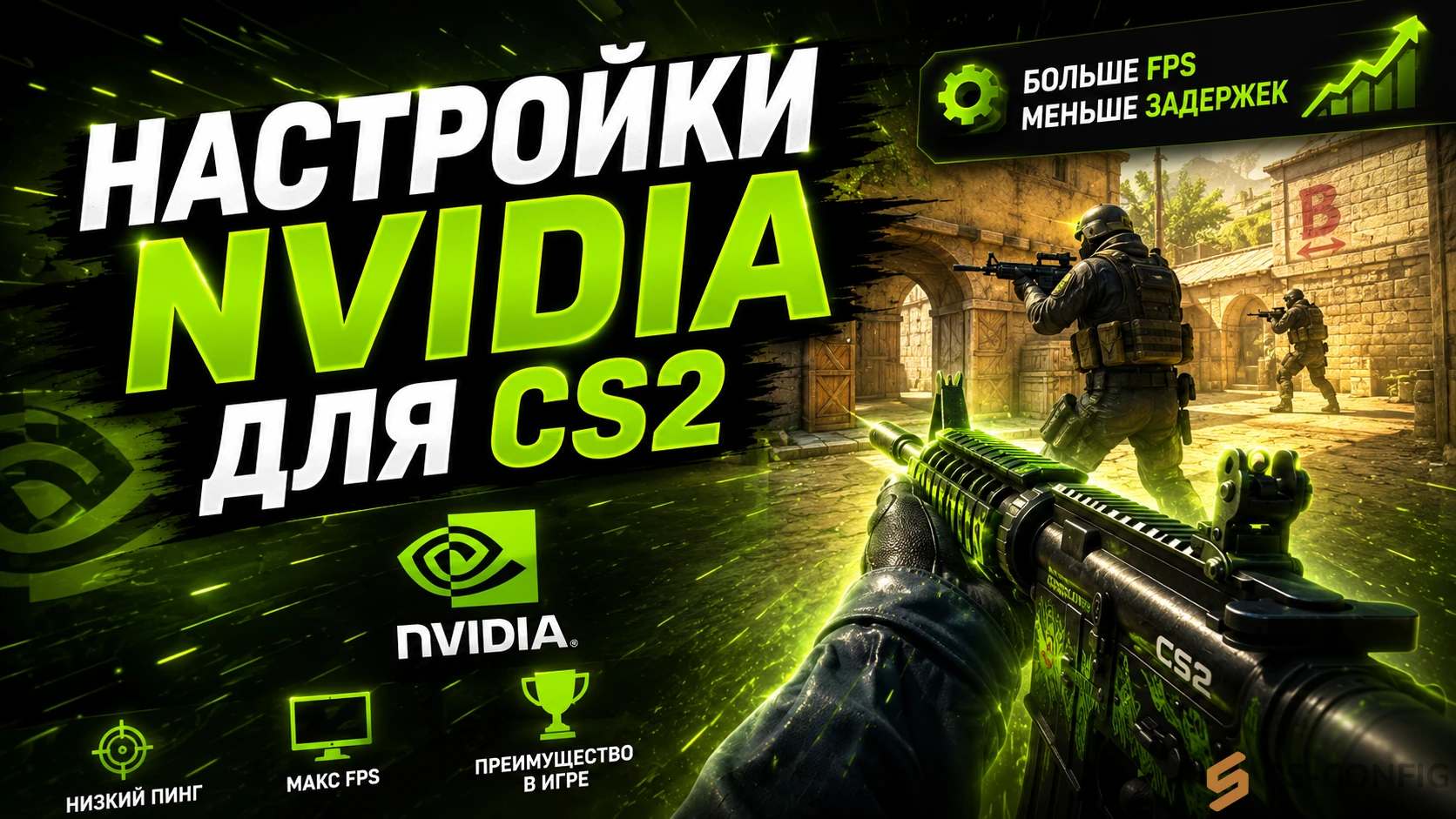 Настройки NVIDIA для КС 2