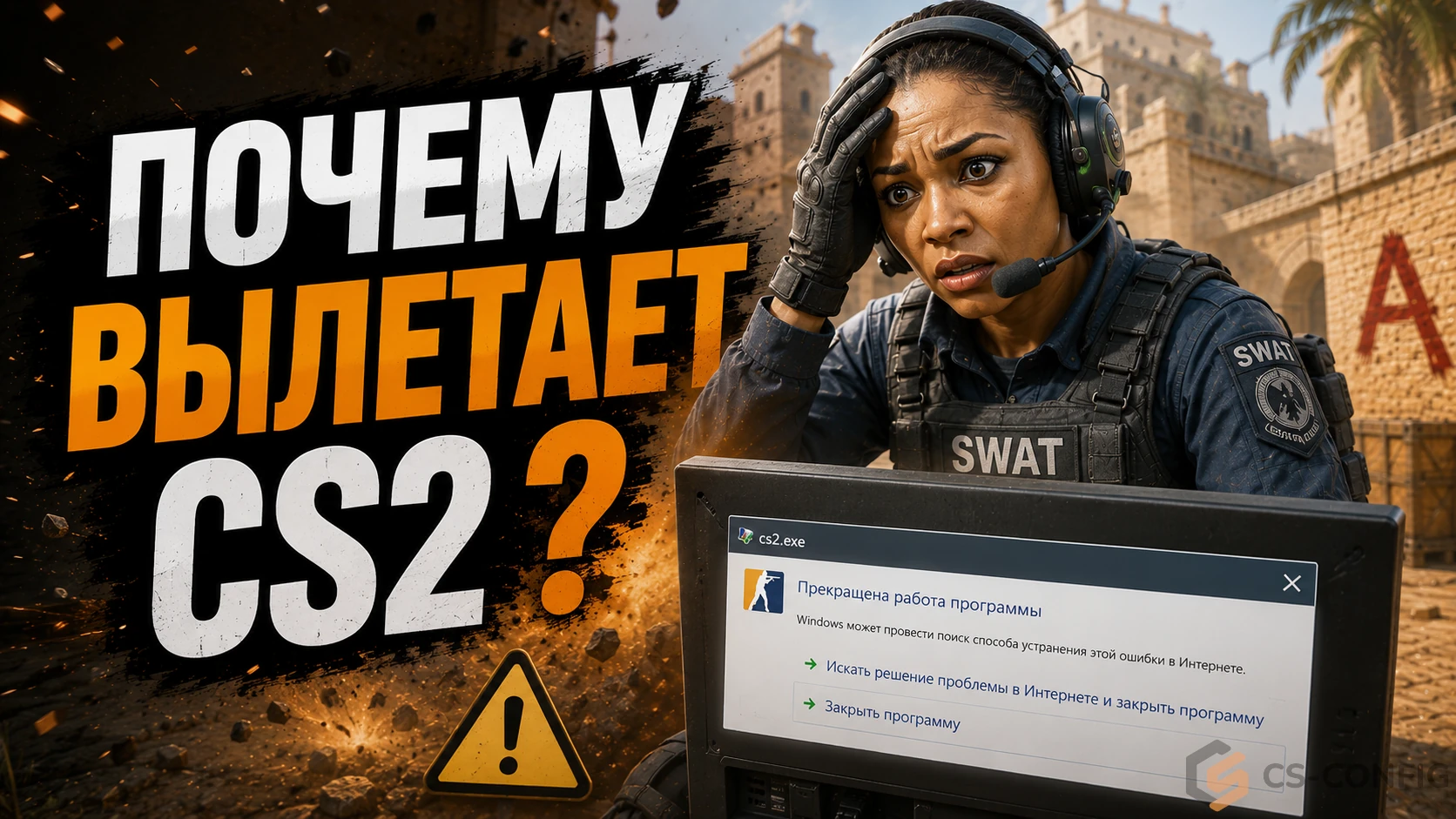 Почему вылетает КС 2