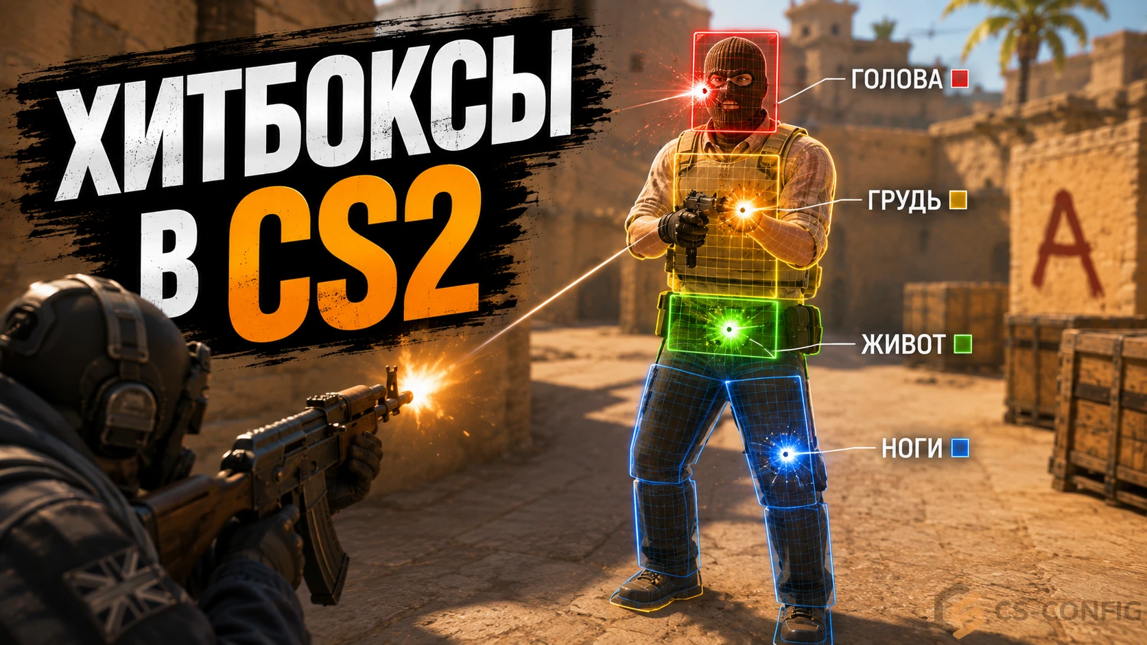 Что такое хитбоксы в КС 2