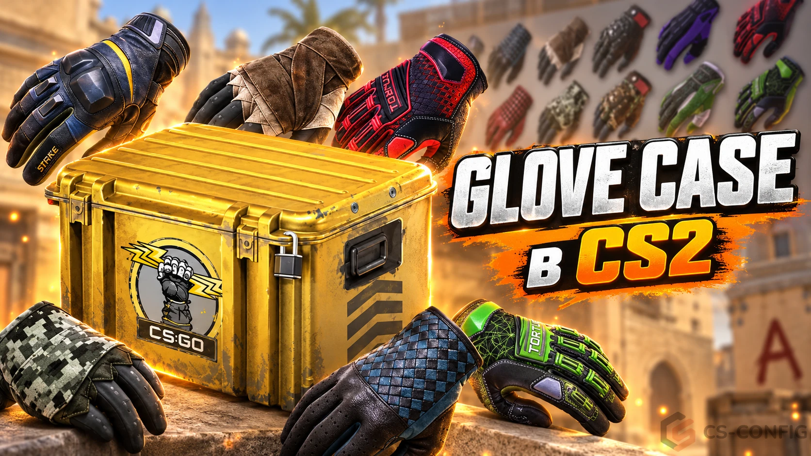 Что выпадает из Glove Case в CS2
