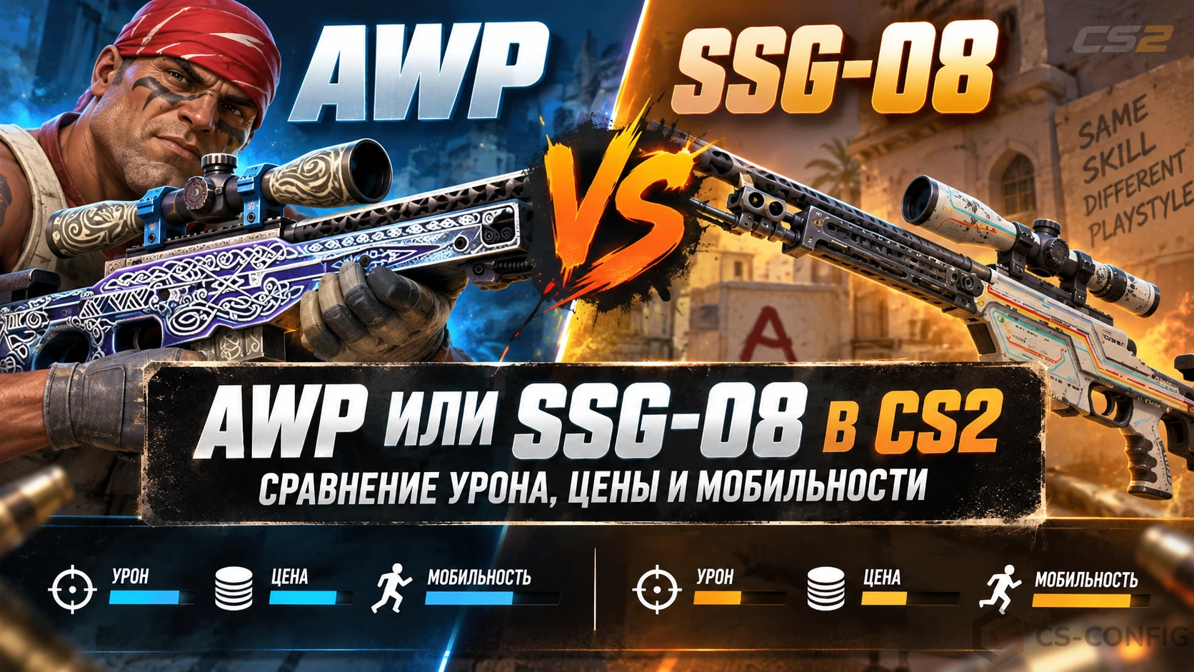 AWP или SSG-08 в CS2