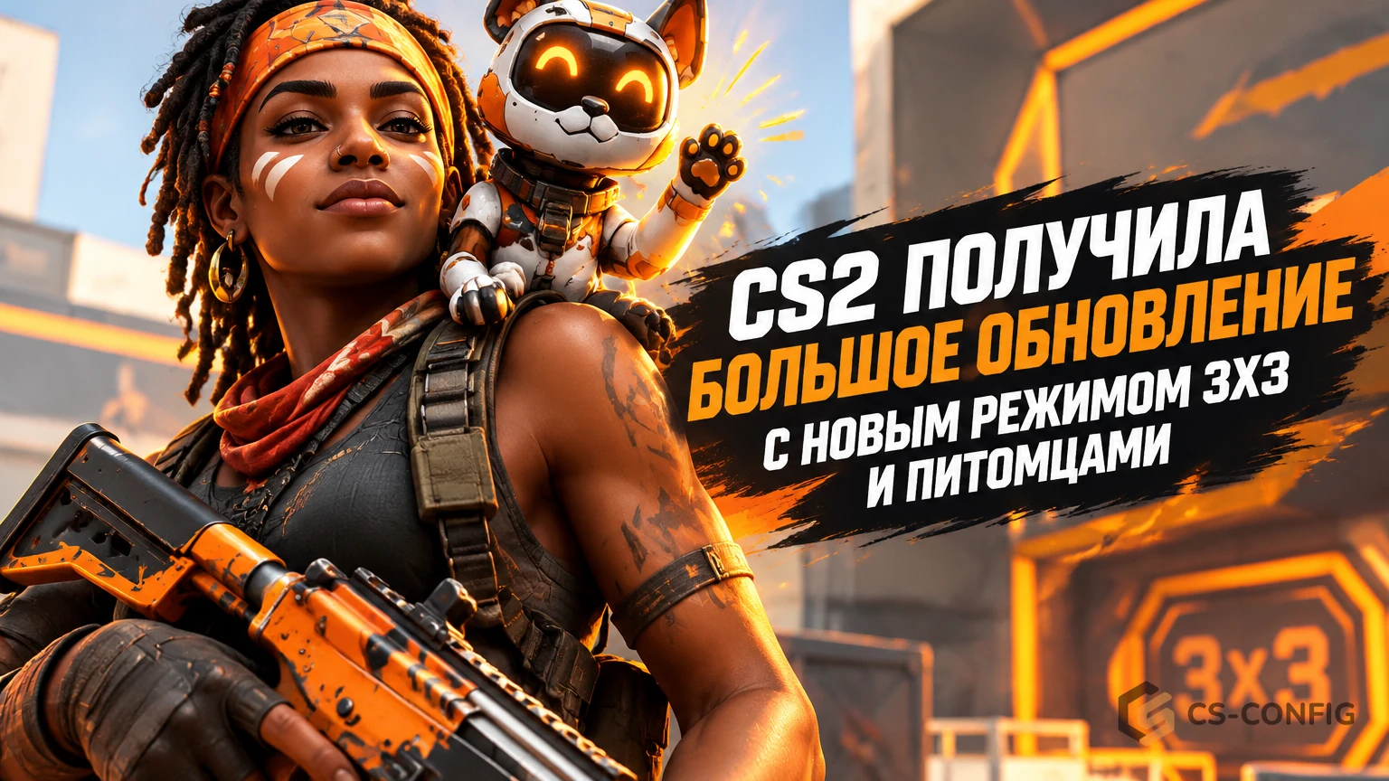 CS2 получила большое обновление с новым режимом 3х3 и питомцами