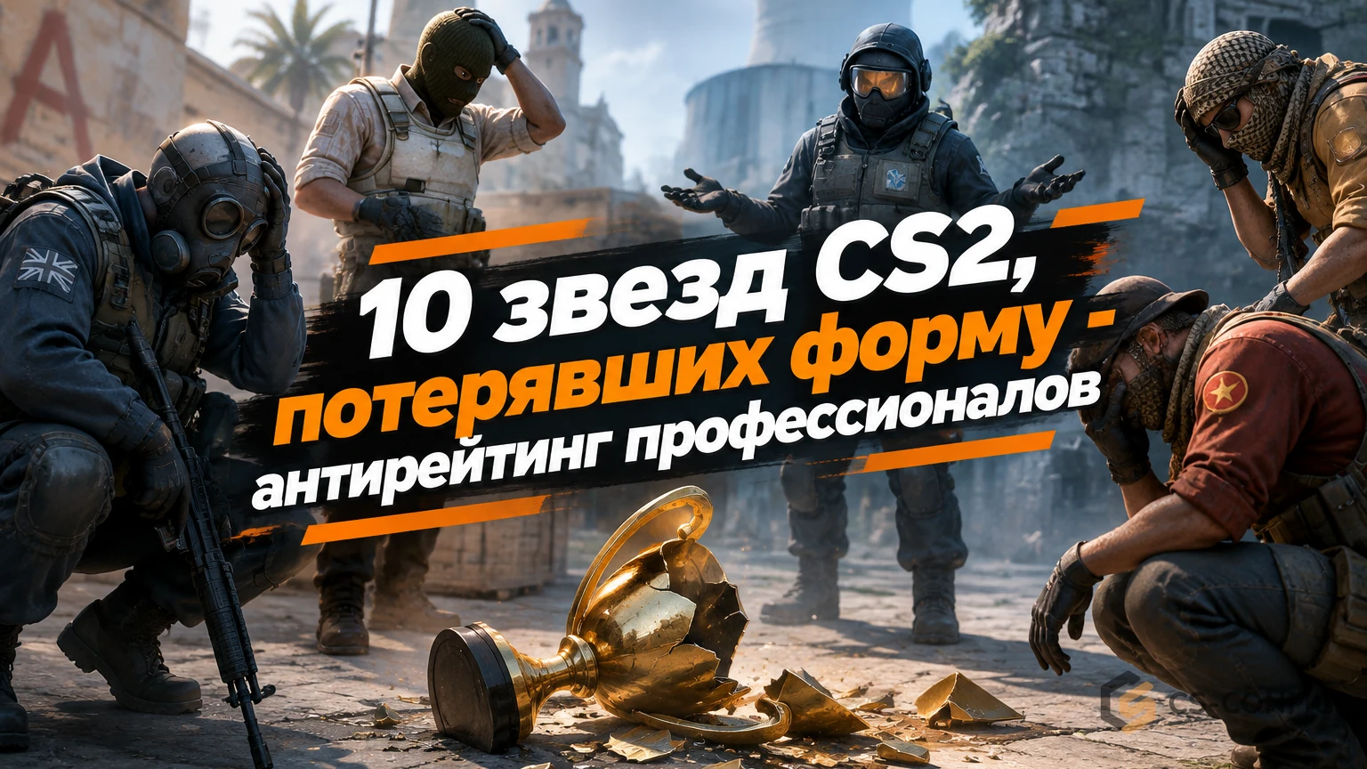 10 звезд CS2, потерявших форму - антирейтинг профессионалов