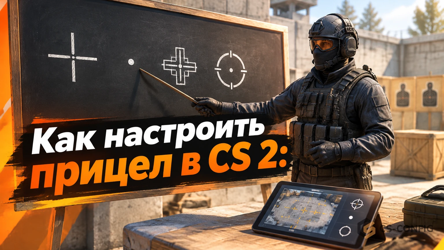 Как настроить прицел в CS 2: консольные команды, настройки и карта Crashz Crosshair Generator