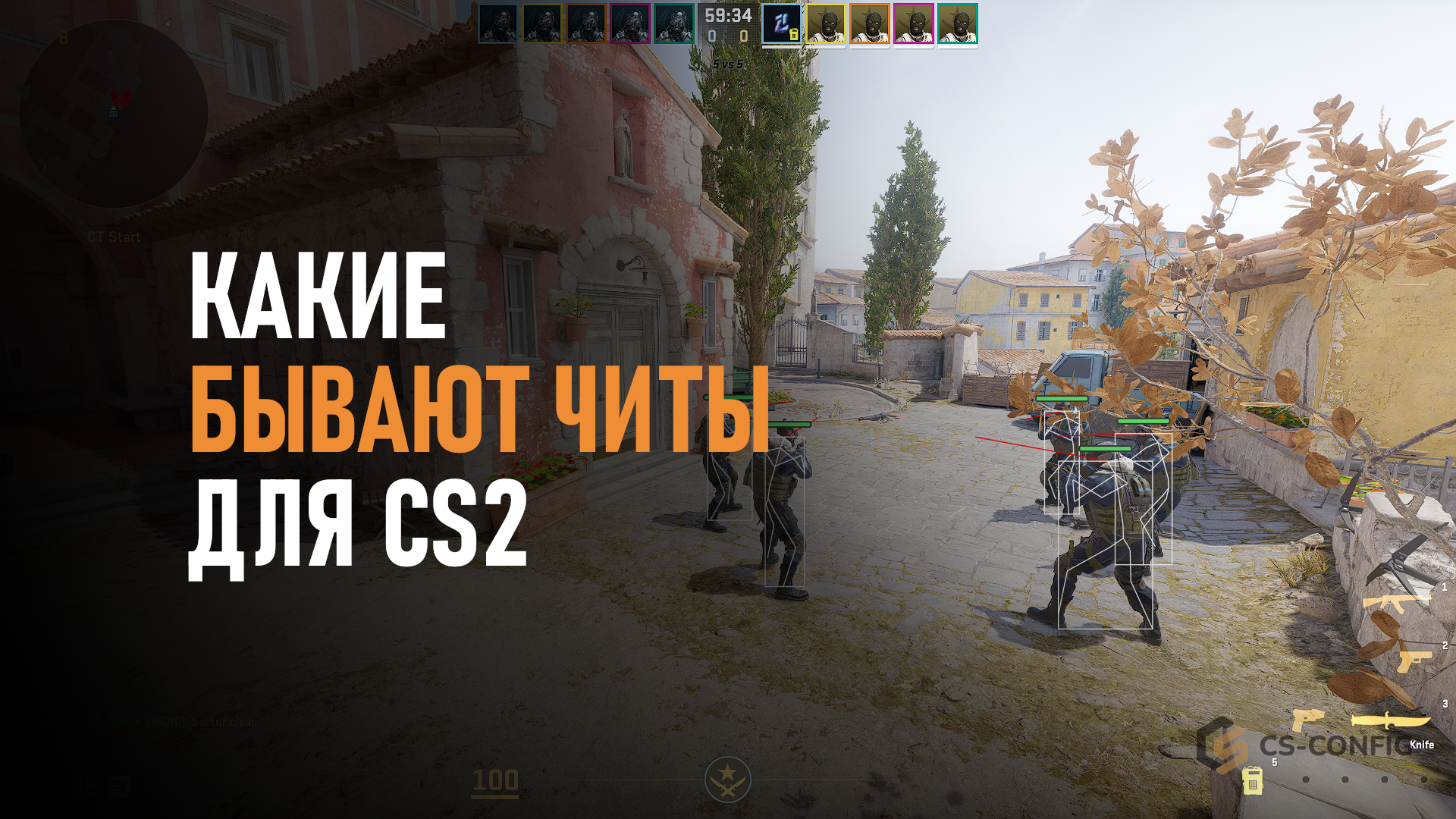 Какие бывают читы для CS2