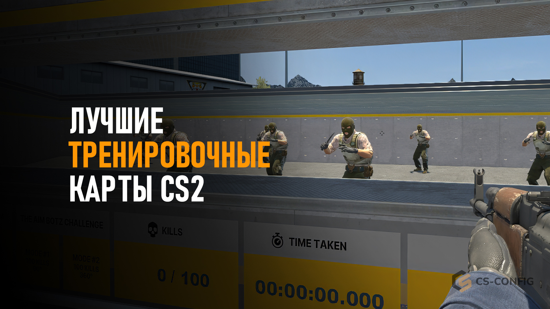 Лучшие тренировочные карты CS2