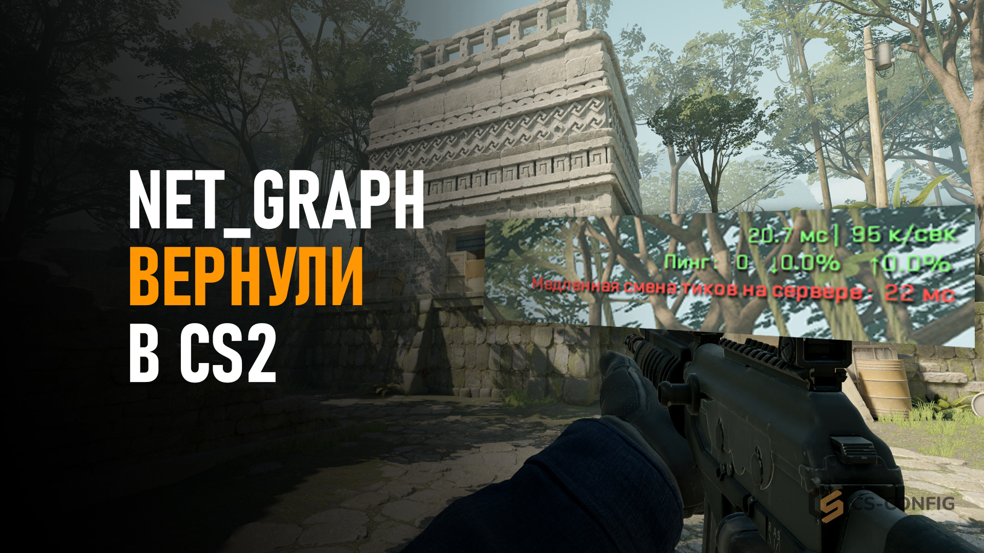 net_graph вернули в CS2. Как включить или отключить нет граф КС2?