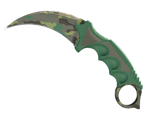 Karambit | Boreal Forest немного поношенное для CS2