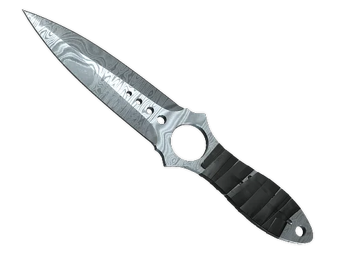 Skeleton Knife | Damascus Steel поношенное для CS2