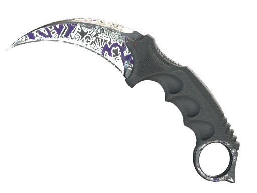 Karambit | Freehand закаленное в боях для CS2