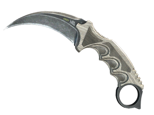 Karambit | Black Laminate немного поношенное для CS2