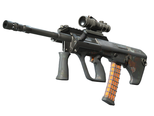 AUG | Amber Slipstream закаленное в боях для CS2