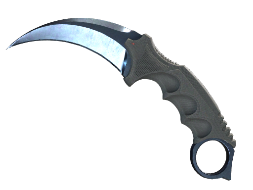 Karambit | Blue Steel поношенное для CS2