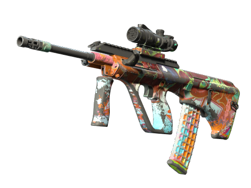 AUG | Eye of Zapems закаленное в боях для CS2