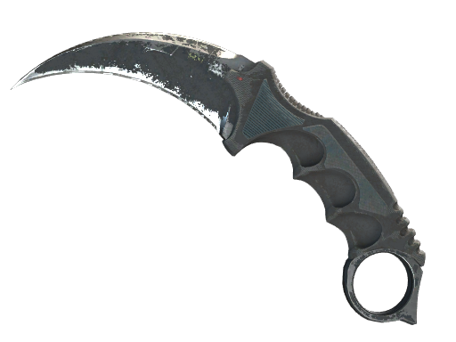 Karambit | Night закаленное в боях для CS2