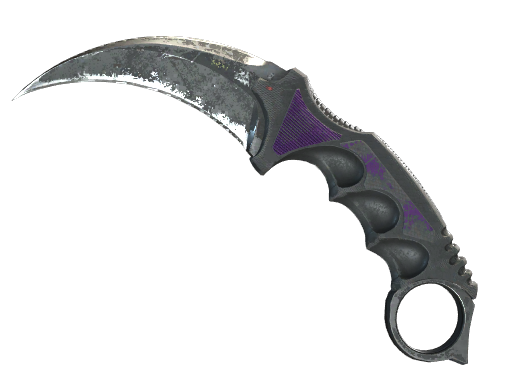 Karambit | Ultraviolet закаленное в боях для CS2