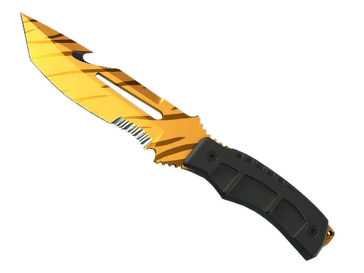 Survival Knife | Tiger Tooth немного поношенное для CS2