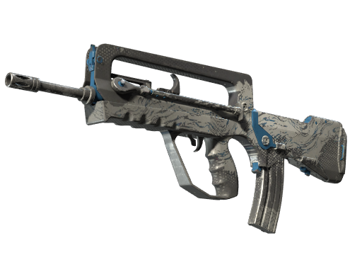 FAMAS | Halftone Wash поношенное для CS2