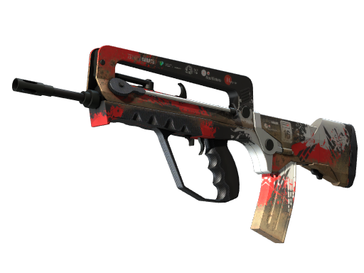 FAMAS | Roll Cage немного поношенное для CS2