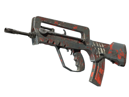FAMAS | Survivor Z закаленное в боях для CS2