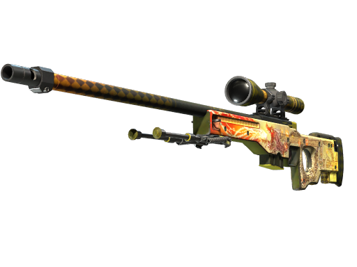 AWP | Dragon Lore немного поношенное для CS2