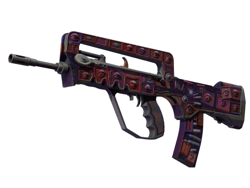 FAMAS | Rapid Eye Movement закаленное в боях для CS2