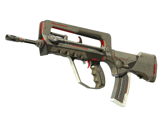 FAMAS | Mecha Industries закаленное в боях для CS2