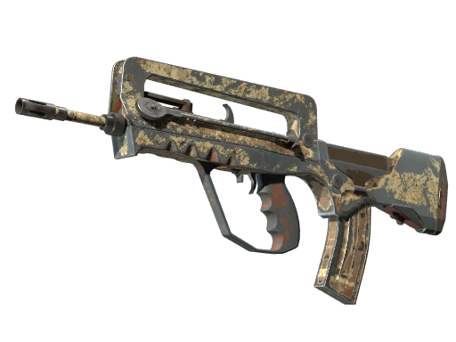 FAMAS | CaliCamo закаленное в боях для CS2