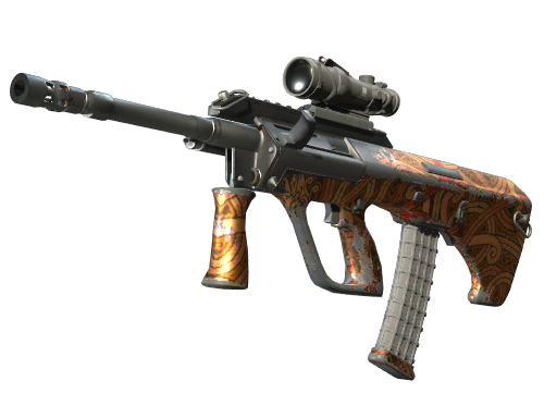 AUG | Flame Jörmungandr после полевых испытаний для CS2