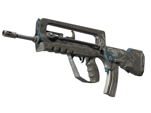 FAMAS | Halftone Wash закаленное в боях для CS2