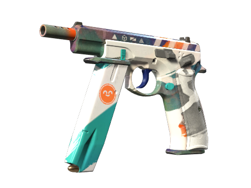 CZ75-Auto | Slalom немного поношенное для CS2