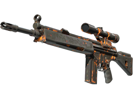 G3SG1 | Orange Crash закаленное в боях для CS2