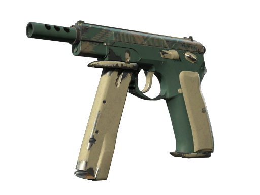 CZ75-Auto | Green Plaid поношенное для CS2