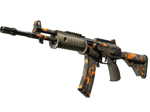 Galil AR | Orange DDPAT после полевых испытаний для CS2