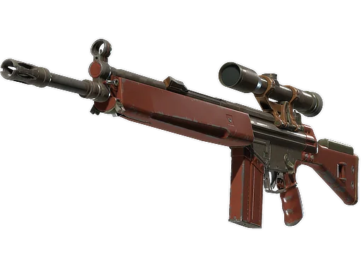 G3SG1 | Red Jasper поношенное для CS2