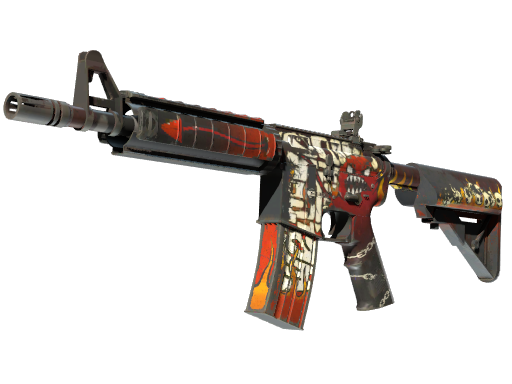 M4A4 | Hellfire поношенное для CS2