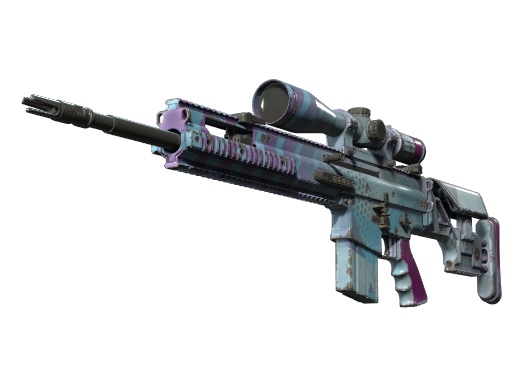 SCAR-20 | Wild Berry после полевых испытаний для CS2