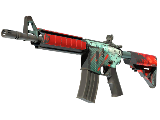 M4A4 | Bullet Rain после полевых испытаний для CS2