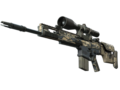 SCAR-20 | Stone Mosaico поношенное для CS2