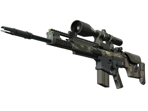 SCAR-20 | Stone Mosaico закаленное в боях для CS2