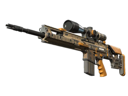 SCAR-20 | Short Ochre закаленное в боях для CS2