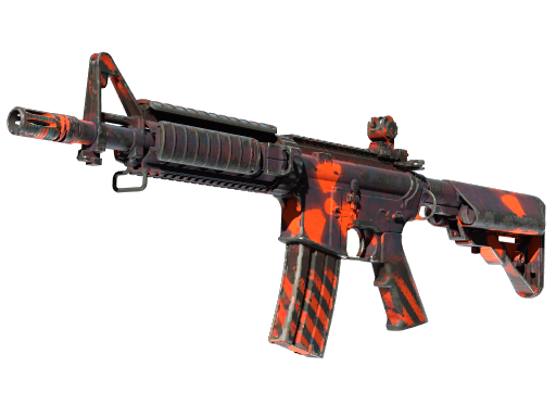 M4A4 | Radiation Hazard поношенное для CS2