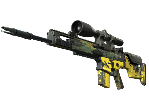 SCAR-20 | Jungle Slipstream после полевых испытаний для CS2