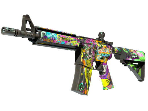M4A4 | In Living Color закаленное в боях для CS2