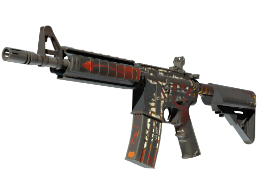 M4A4 | Hellfire закаленное в боях для CS2