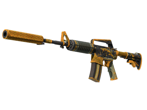 M4A1-S | Golden Coil закаленное в боях для CS2