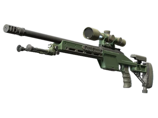 SSG 08 | Green Ceramic поношенное для CS2