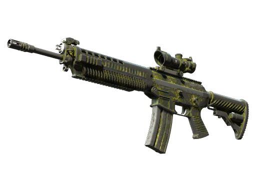 SG 553 | Gator Mesh закаленное в боях для CS2